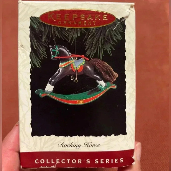 Hallmark ornament Collector series Rocking Horse #14 year 1994 - Picture 1 of 4
